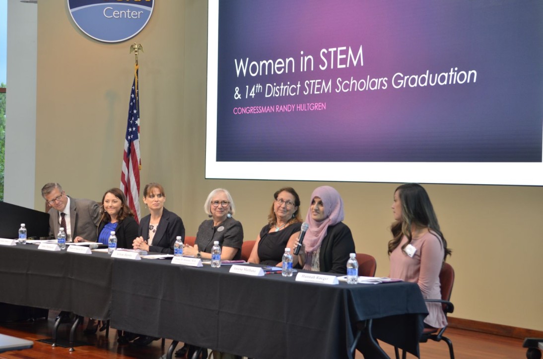 Women in STEM & 14th District STEM Scholars Graduation with Congressman Randy Hultgren and others