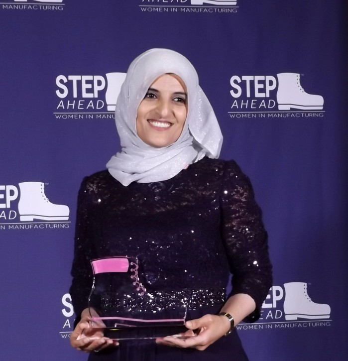 STEP Ahead Women In Manufacturing Gala — Manufacturing Excellence Award, 2017